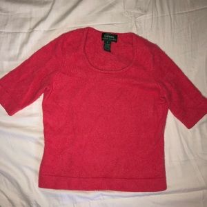 LAST CHANCE Ralph Lauren Cashmere Top